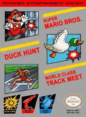 Super Mario Bros. + Duck Hunt + World Class Track Meet (USA) (Rev 1)